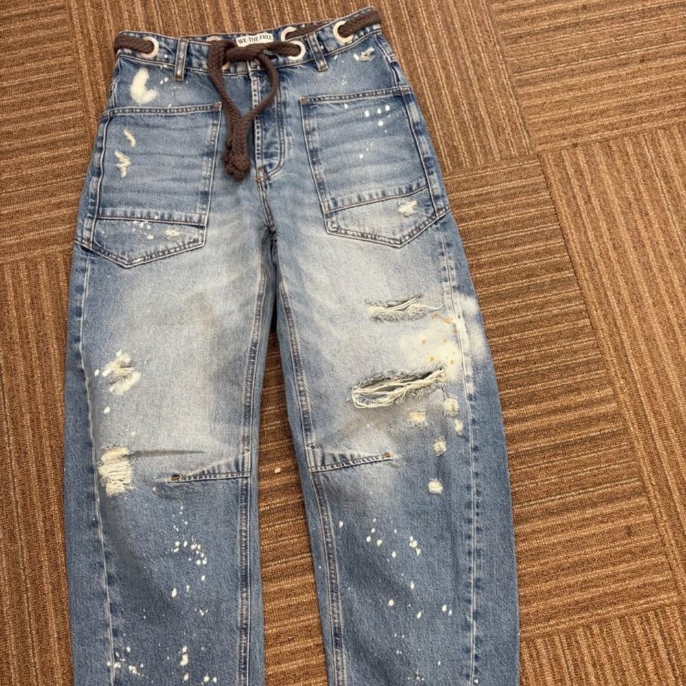 We The Free Moxie barrel jeans -calypso size 25